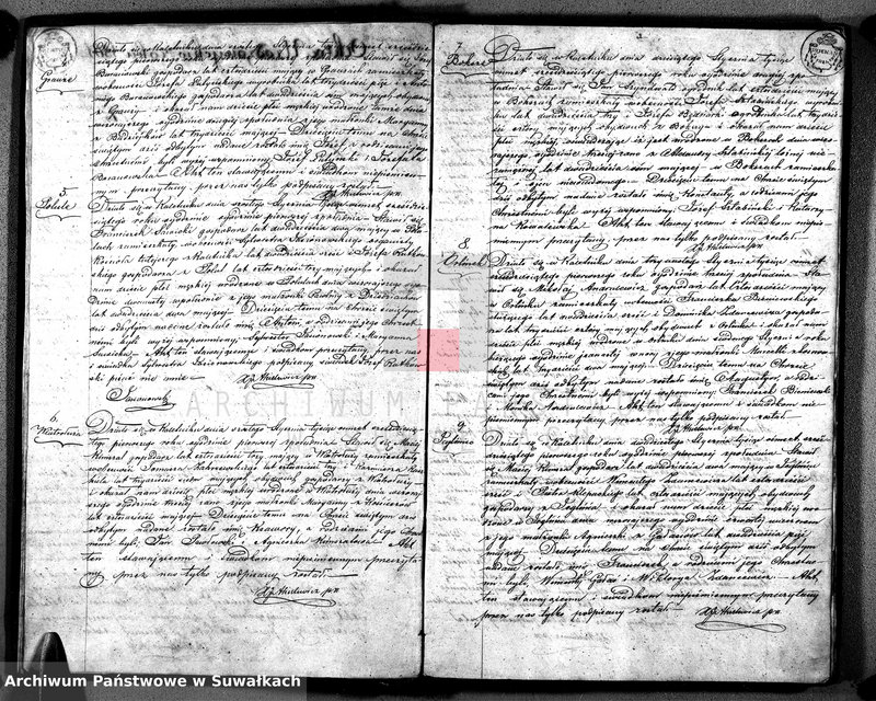 image.from.unit.number "[Księga akt urodzeń, małżeństw i zgonów wyznania rzymskokatolickiego w Kaletniku] 1861 r."