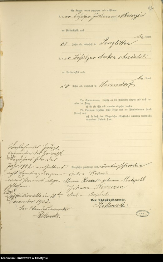 image.from.unit.number "Heiraths-Haupt-Register Nr 1 - 8"