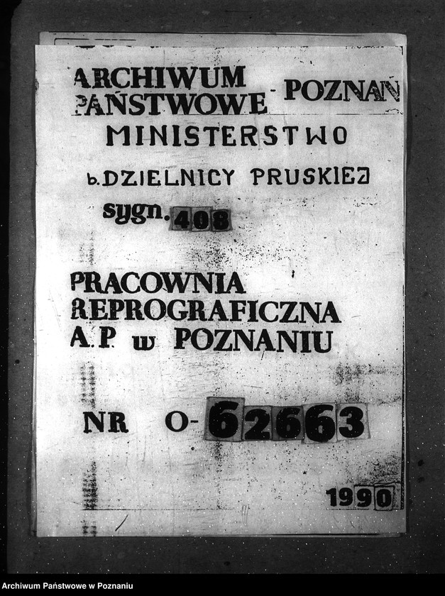 Obraz 1 z jednostki "Sprawy osobowe Personalia - zajęcia poboczne urzędników państwowych"