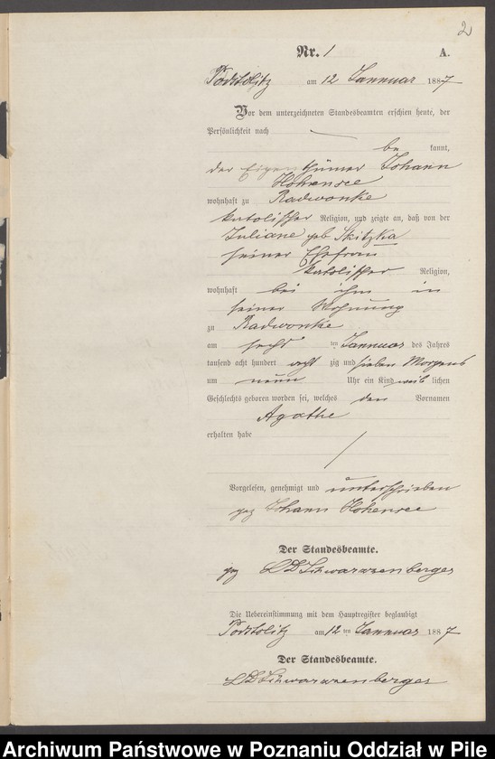 Obraz 5 z jednostki "Księga urodzeń"