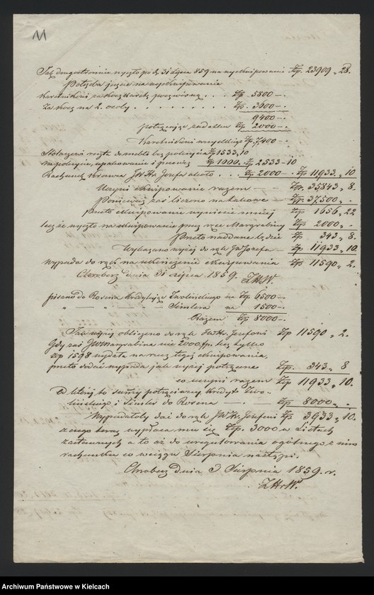 image.from.unit.number "/Akta osobowe i rachunki Józefa Wielopolskiego/"