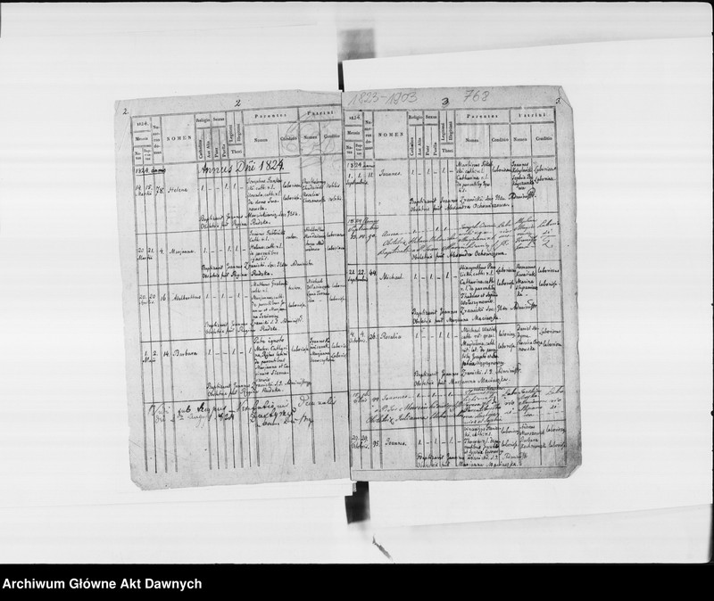image.from.unit.number "Parafia: Podkamień Brodzki. Dekanat: Brody. Księga metrykalna urodzeń tylko dla wsi Czernica."