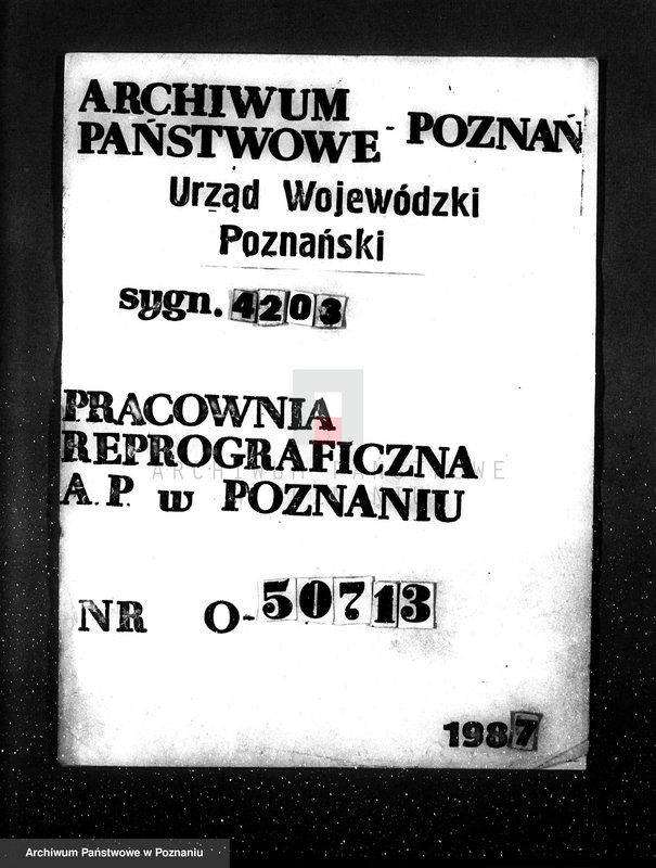 Obraz 1 z jednostki "/Zatwierdzenie projektu budowy i urządzenia spichlerza przy młynie parowym, F-my W. Hasiński w Gostyniu/"