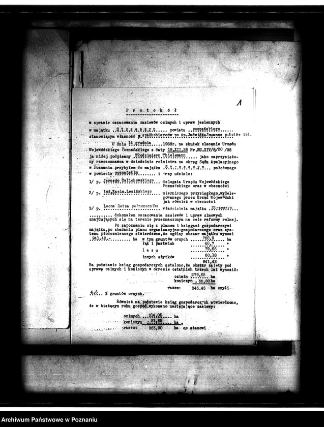 Obraz 5 z jednostki "Administracja przejściowa majątku Strzeszyn powiatu poznańskiego"