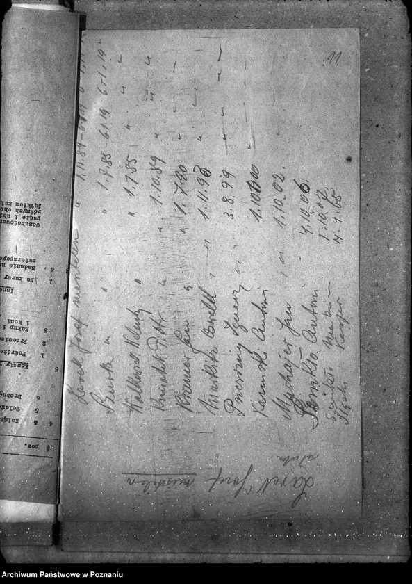 Obraz 19 z jednostki "Sprawy osobowe - ogólne Byli urzędnicy niemieccy - personalne"