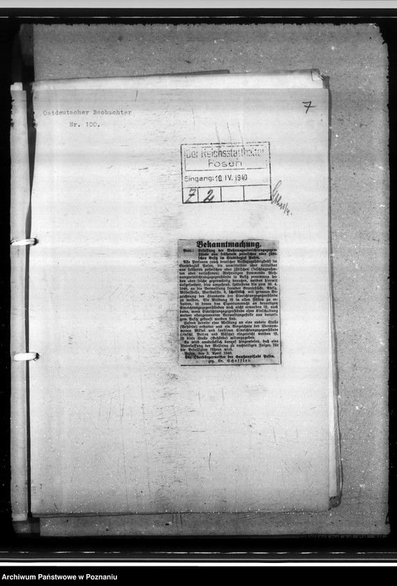 Obraz 11 z jednostki "Reichseigene Wohngebäude. Möbel in reichseigenen Wohnungen. Generalia"