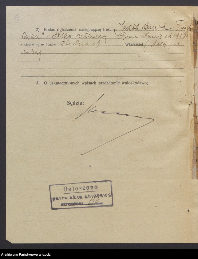 Obraz 7 z jednostki "Frydrych Jakób Dawid - sklep rzeźniczy"