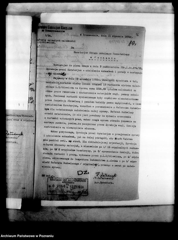 Obraz 19 z jednostki "Państwowe Gimnazjum Klasyczne- Trzemeszno"