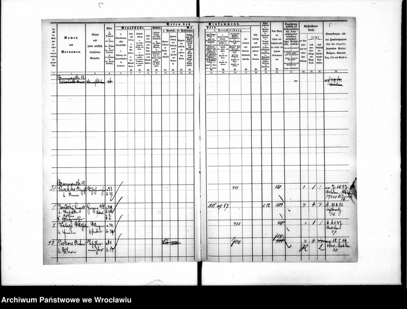 image.from.unit.number "Einkommen - Nachweisungen zur Klessensteuerrollen"