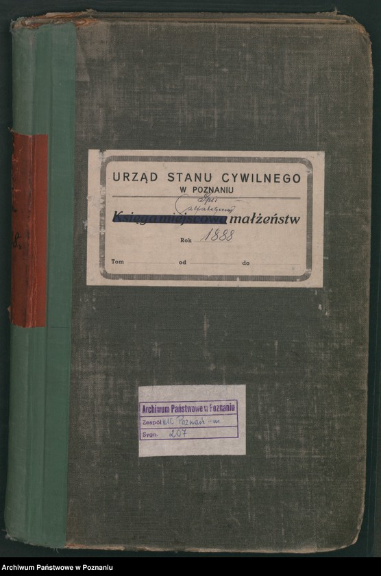 Obraz 2 z jednostki "Spis alfabetyczny małżeństw"