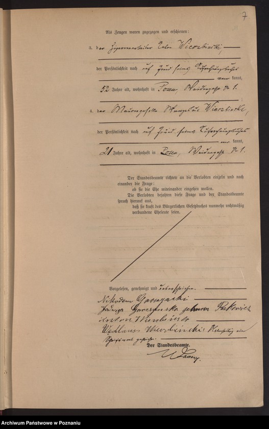 Obraz 9 z jednostki "Księga miejscowa małżeństw tom I [Rejestr główny małżeństw]"