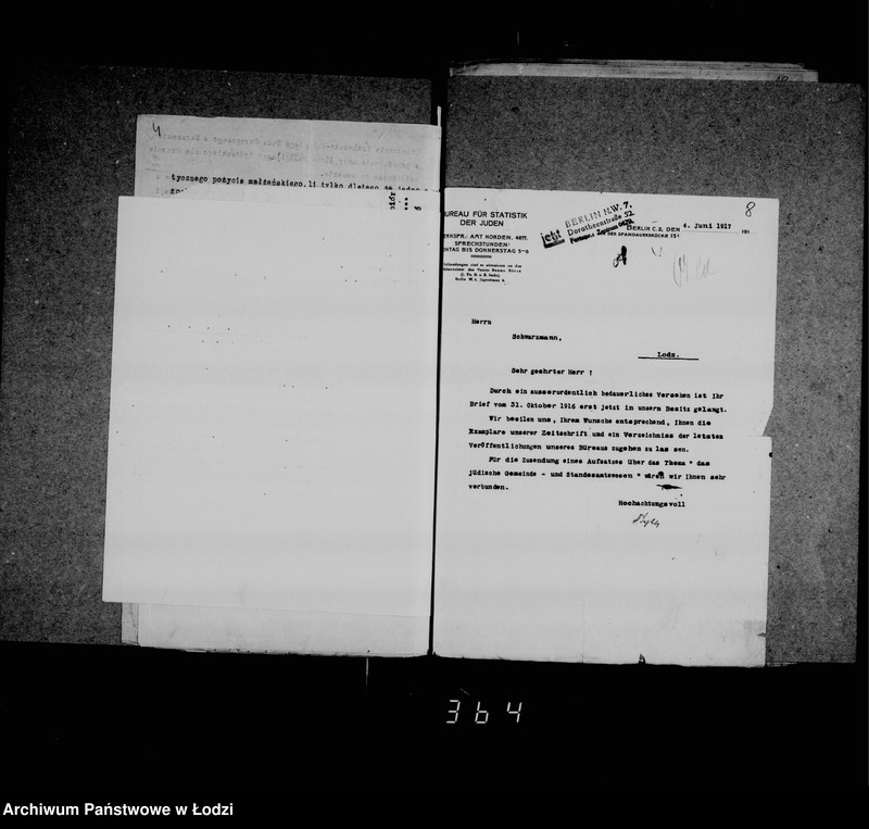 Obraz 10 z jednostki "Akta dotyczące urzędu stanu cywilnego i statystyki"