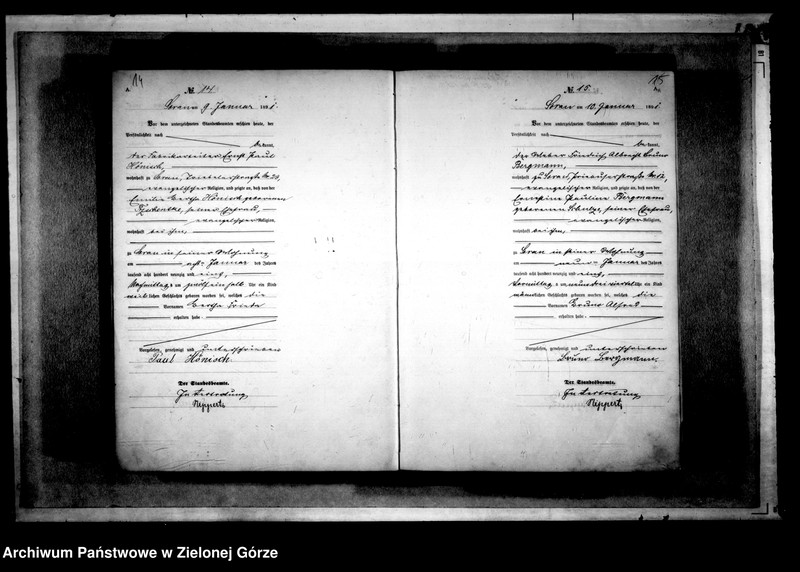 image.from.unit.number "[Księga akt urodzenia rok 1891-Żary miasto]"