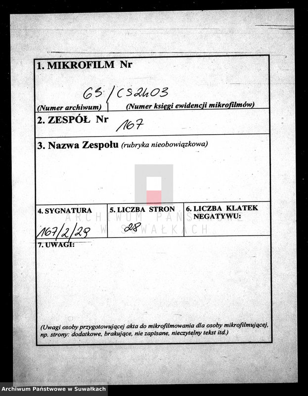 image.from.unit.number "Anneksa do Akt Zaślubionych Parafii Wigierskiej z roku 1863."