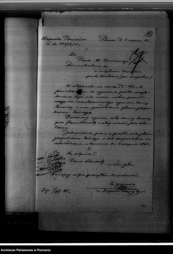 Obraz 14 z jednostki "Majętność leśna Karczewo powiat kościański"