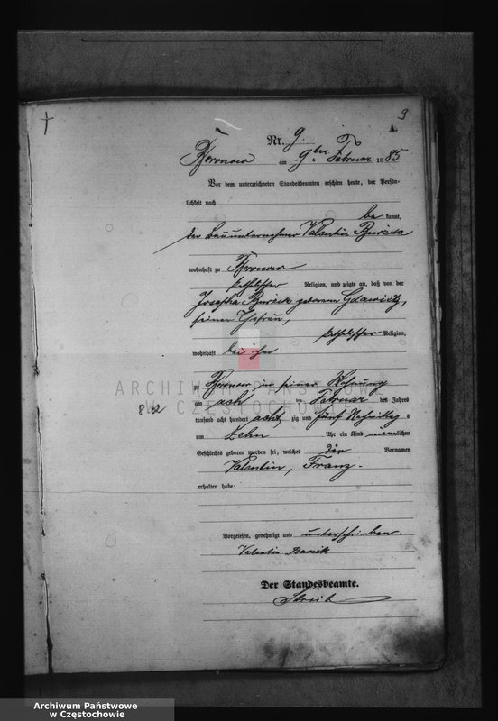 image.from.unit.number "[Pierwopis aktów urodzeń z 1885 roku]."