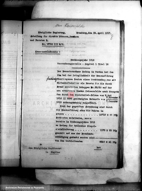 Obraz 12 z jednostki "/Sprawy budowlane domeny Dąbrowa/"