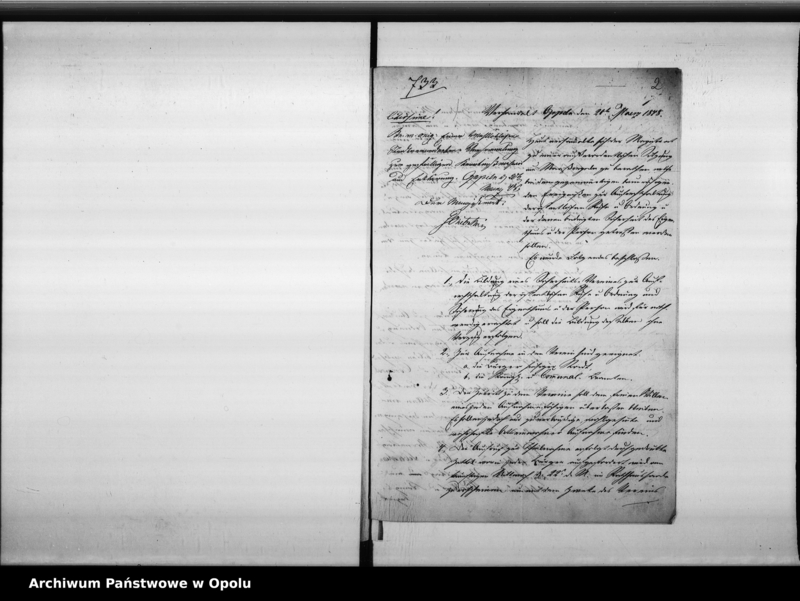 Obraz 6 z jednostki "Acta betreffend die Bildung des Sicherheits - Vereins in hiesiger Stadt Vol I de anno 1848"