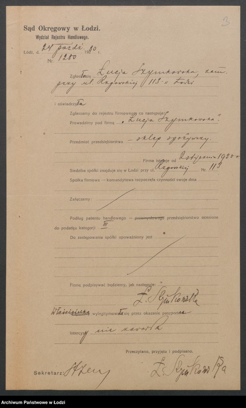 Obraz 5 z jednostki "Łucja Szymkowska- sklep spożywczy"