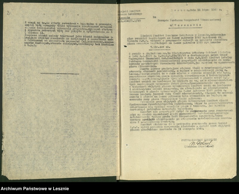 Obraz 4 z jednostki "[Sprawy dotacji na remonty domów]"