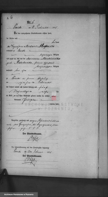 image.from.team "Urząd Stanu Cywilnego Powidz - obwód miejski (pow. gnieźnieński)"