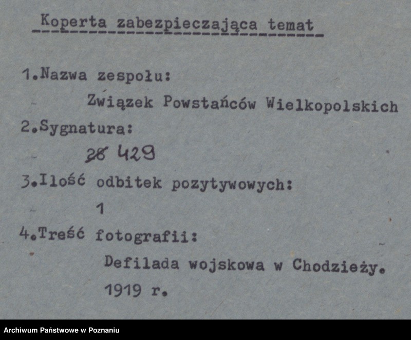 Obraz 4 z jednostki "Defilada wojskowa w Chodzieży."