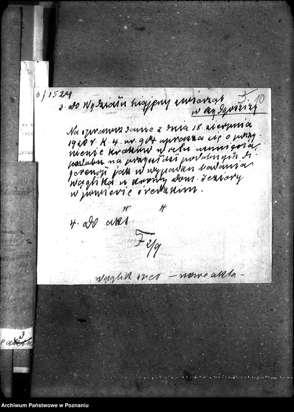 Obraz 14 z jednostki "Sprawy ogólne wąglik, szelestnica i zaraza dziczyzny"