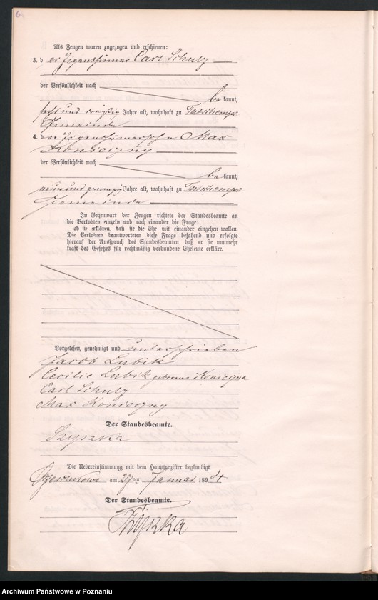 Obraz 9 z jednostki "Księga małżeństw"