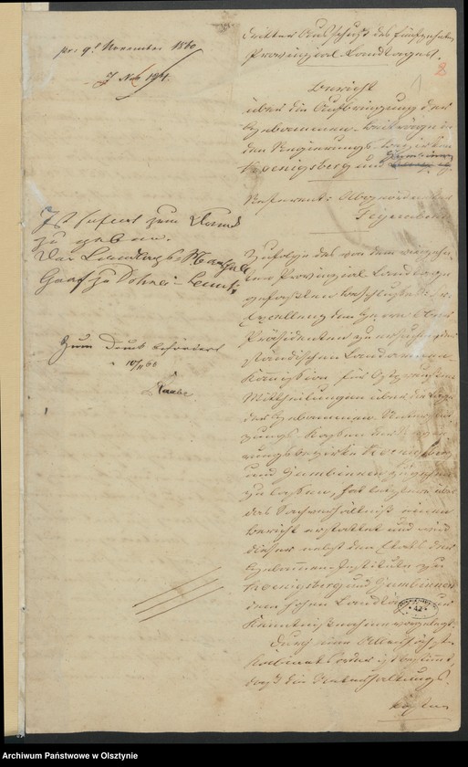 image.from.unit.number "Acta des 15ten Provinzial-Landtages der Stände des Königreichs Preußen. Das Hebammen-Wesen in den Regierungsbezirken Königsberg [Królewiec] und Gumbinen [Gąbin]"