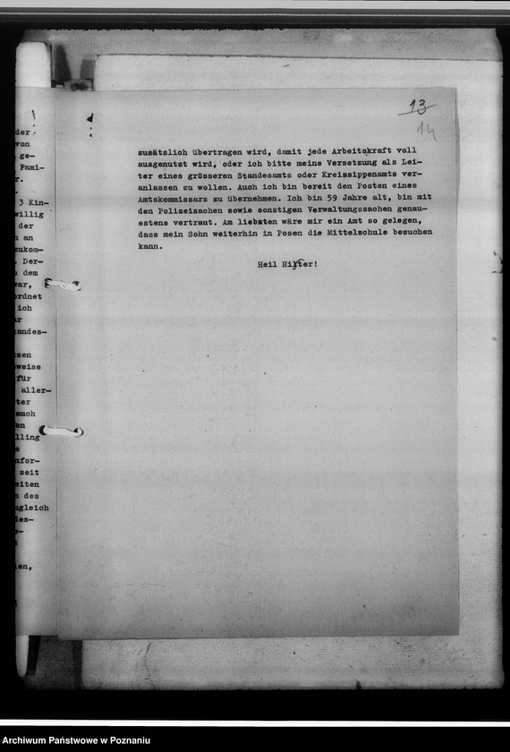 Obraz 18 z jednostki "[Korespondencja w sprawach organizacyjnych], Kreissippenamt Samter [Szamotuły]"