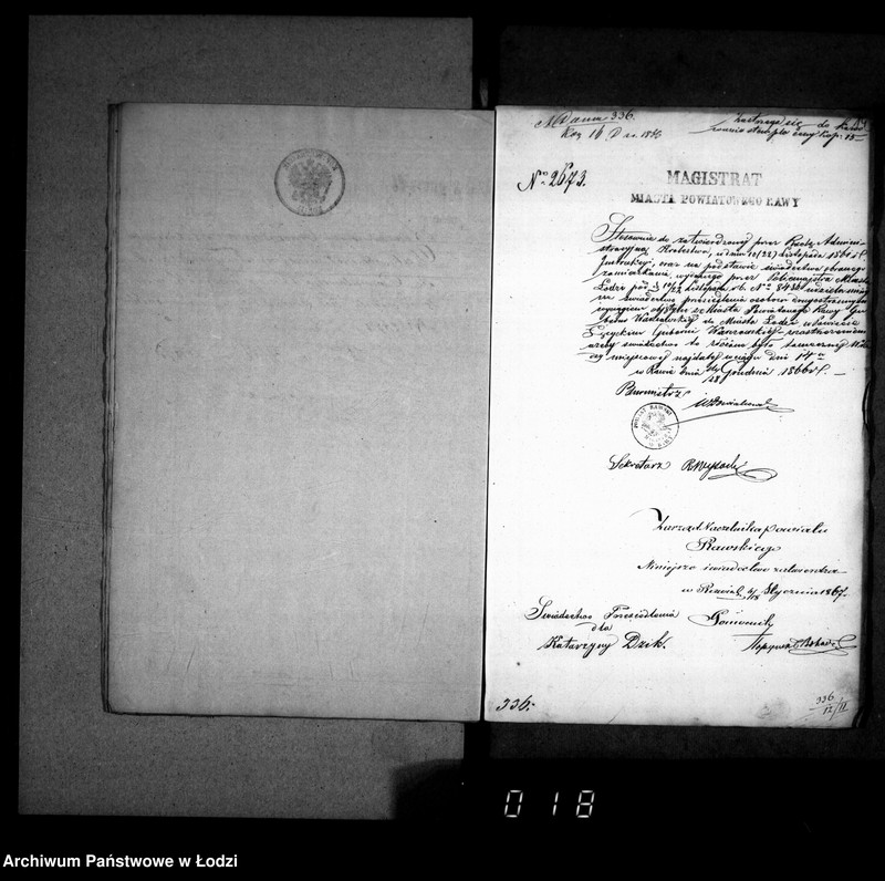 Obraz 16 z jednostki "Akta w przedmiocie świadectw przesiedleń"