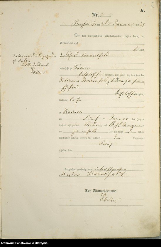 image.from.unit.number "Geburts-Haupt-Register Nr 1 - 84"