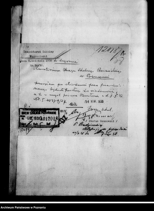 Obraz 4 z jednostki "Szkoła Powszechna w Nowem, powiat wągrowiecki"