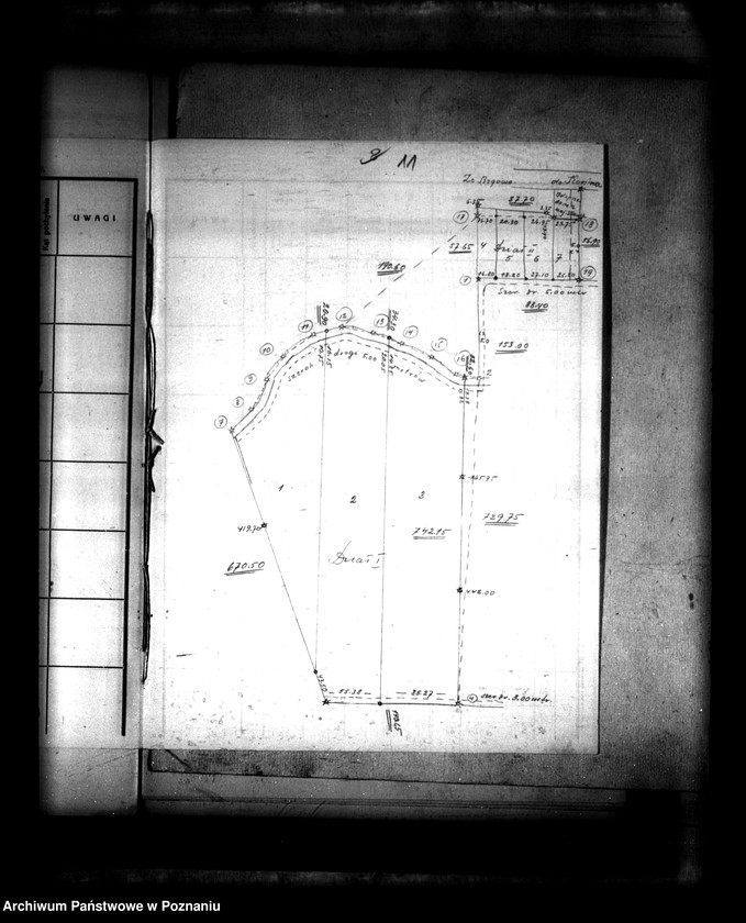 Obraz 14 z jednostki "Ustalenie granic rozparcelowanych części majątku Sławsk powiatu konińskiego"