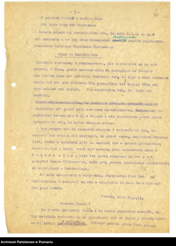 Obraz 20 z jednostki "Nogaj Stanisław: Pamiętnik powstańca wielkopolskiego."