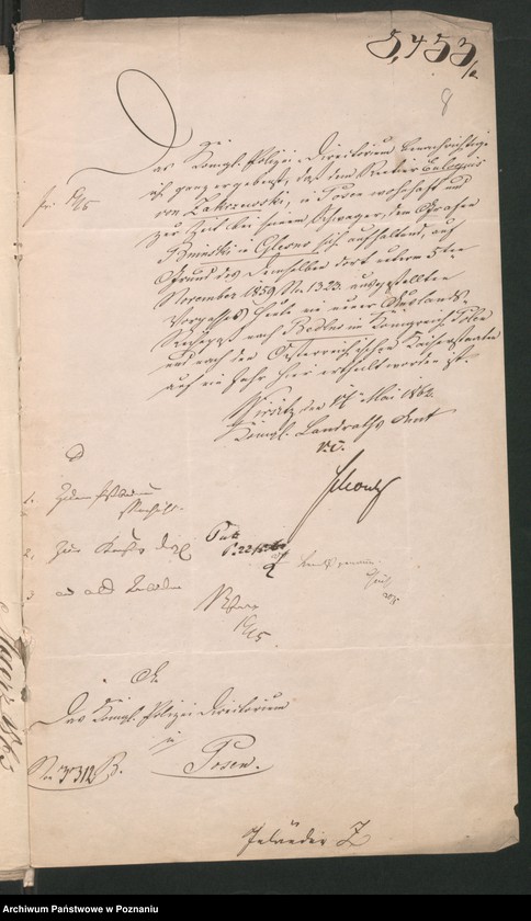 Obraz 14 z jednostki "A. betr. den Gutsbesitzer Konstantin von Zakrzewski von Tursko, Kreis Pleschew"