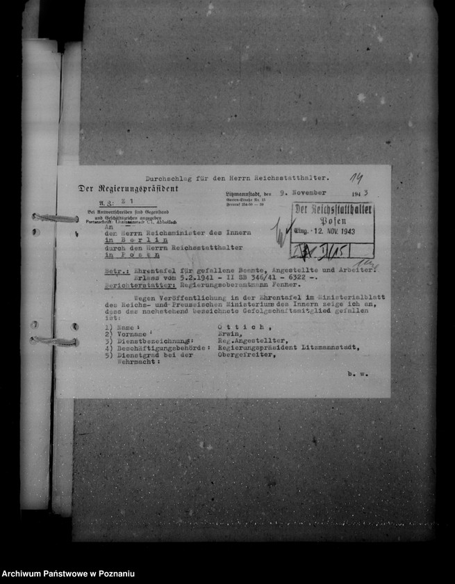 Obraz 19 z jednostki "Beamten des höheren, mittleren und einfachen Dienstes"