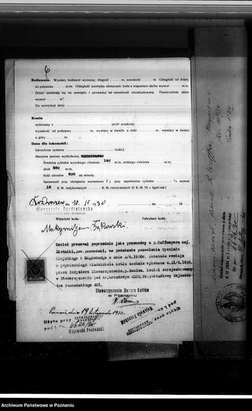 image.from.unit.number "Mleczarnia w Rozdrażewie pow. krotoszyński nr woj. kotła 481"