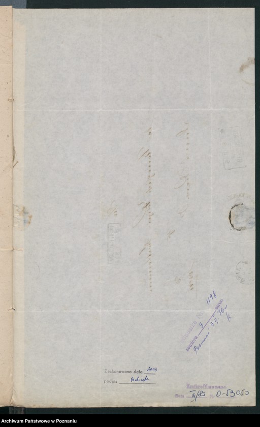 Obraz 9 z jednostki "A. betr. den polnischen Flüchtling Eduard von Zagajewski"