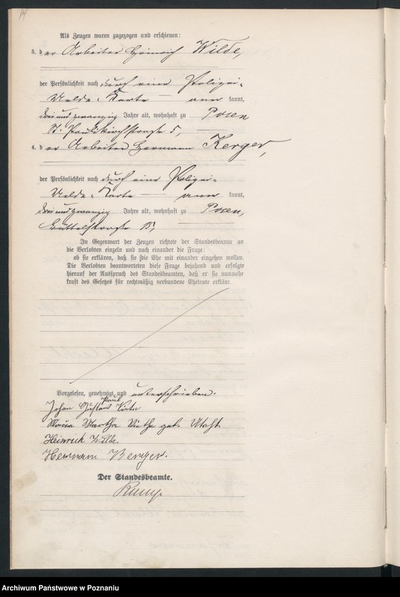 Obraz 17 z jednostki "Księga małżeństw t. II"