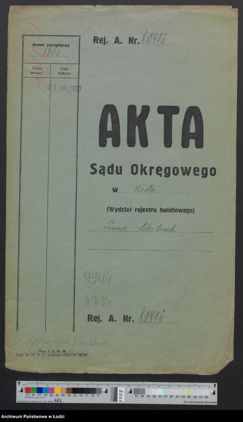 Obraz 2 z jednostki "Tema Wilczek – sprzedaż pończoch"