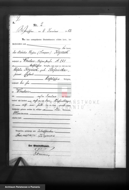 image.from.unit.number "Księga urodzeń"