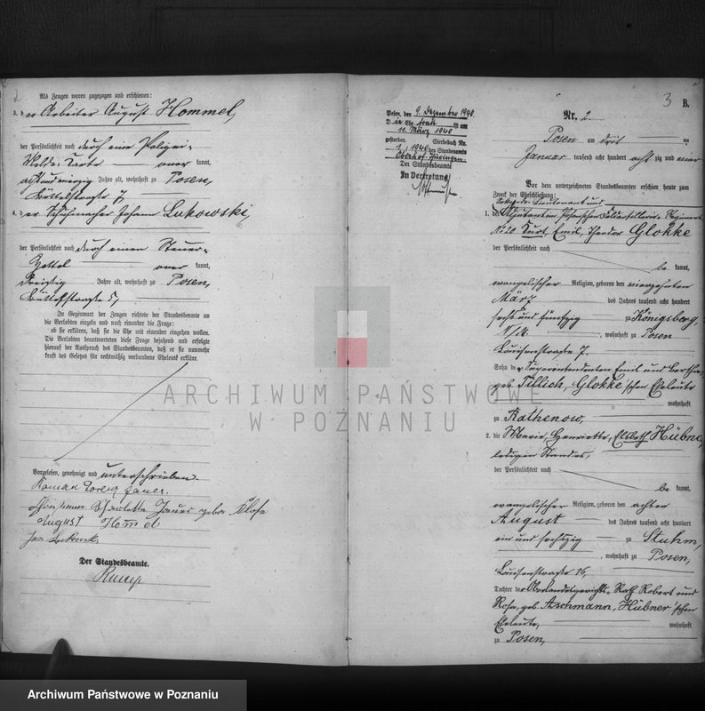 Obraz 3 z jednostki "Księga małżeństw t. I"