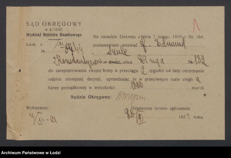 Obraz 3 z jednostki "Edmund Szulc- tkalnia zarobkowa"