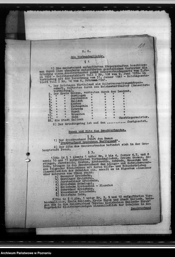 Obraz 16 z jednostki "Zweckverband "Gaubahnen Wartheland" Band I"