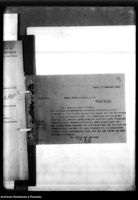 Obraz 17 z jednostki "Hans- Joachim Bomme - Bromberg (Bydgoszcz)"