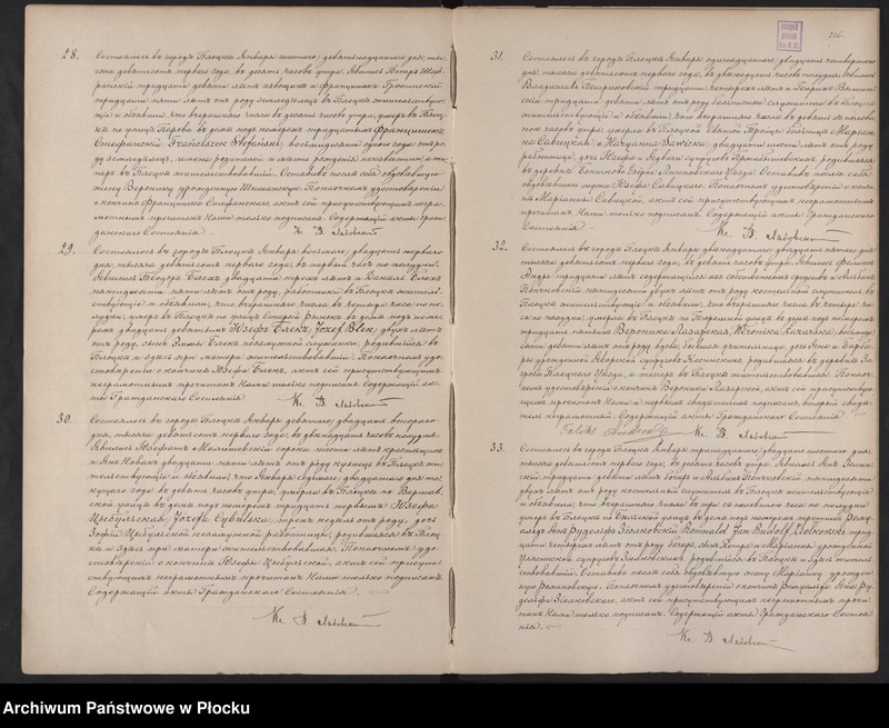 image.from.unit.number "Akta urodzeń, małżeństw i zgonów"