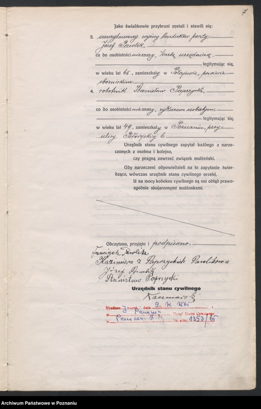 image.from.unit.number "Księga miejscowa małżeństw tom I [Rejestr główny małżeństw]"