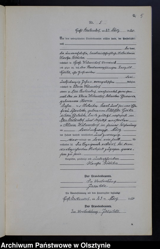 image.from.unit.number "Sterbe-Neben-Register Nr 1 - 17"