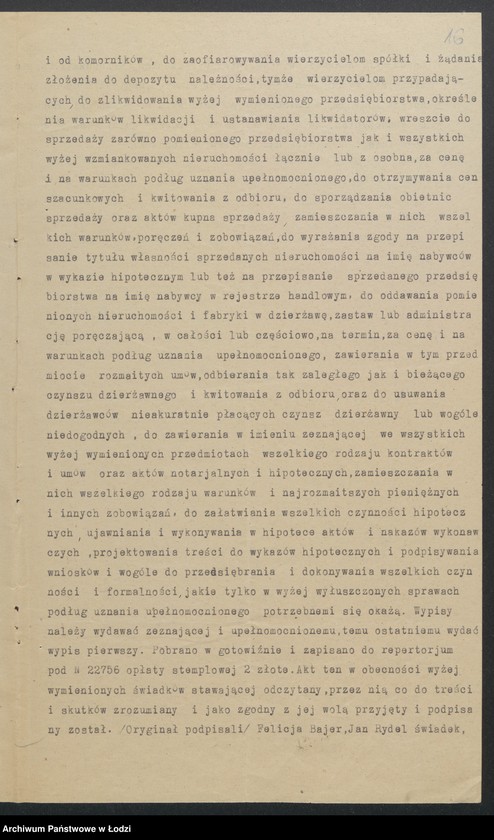 Obraz 18 z jednostki "Farbiarnia W.K.Paede- prowadzenie farbiarni"